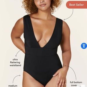Andie Swim Mykonos Black XL NWT - unworn